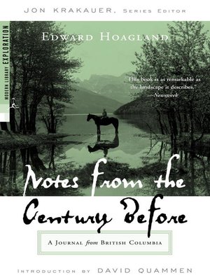 Notes from the Century Before - ebook